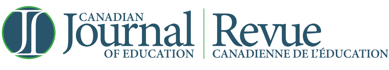 Logo de la revue Canadian Journal of Education / Revue canadienne de l'éducation
