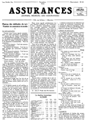Cover of Volume 1, Number 11, 1933, pp. 1-4, Assurances