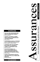 Cover of Volume 65, Number 4, 1998, pp. 467-647, Assurances