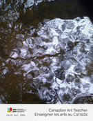 Cover for issue 'Emerging Scholars' of the journal 'The Canadian Art Teacher / Enseigner les arts au Canada'