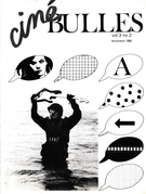 Cover of Volume 3, Number 2, 1982, pp. 1-9, Ciné-Bulles