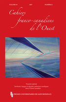 Cover of Territoire, langue et identité : présences nordiques dans l’Ouest canadien, Volume 29, Number 2, 2017, pp. 349-555, Cahiers franco-canadiens de l'Ouest