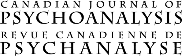 Logo for Canadian Journal of Psychoanalysis