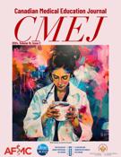 Cover for issue 'Volume 15, Number 2, 2024' of the journal 'Canadian Medical Education Journal / Revue canadienne de l'éducation médicale'