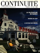 Cover of La villégiature au Québec, Number 40, Summer 1988, pp. 5-58, Continuité