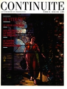 Cover of Le vitrail, Number 46, Winter 1990, pp. 4-57, Continuité
