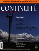 Cover of L’éolien, vents et bourrasques, Number 110, Fall 2006, pp. 5-58, Continuité