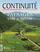 Cover of Paysages, Number 132, Spring 2012, pp. 5-54, Continuité