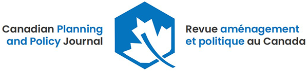 Logo for Canadian Planning and Policy / Aménagement et politique au Canada