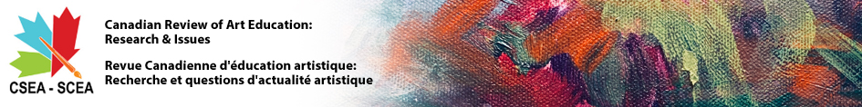 Logo for Canadian Review of Art Education / Revue canadienne d'éducation artistique