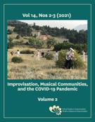 Cover of Improvisation, Musical Communities, and the COVID-19 Pandemic, Volume 14, Number 2-3, 2021, Critical Studies in Improvisation / Études critiques en improvisation