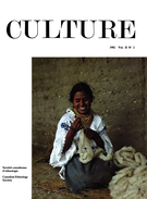 Cover of Volume 2, Number 2, 1982, pp. 3-126, Culture