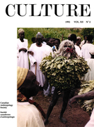 Cover of Volume 12, Number 2, 1992, pp. 3-102, Culture