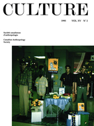 Cover of Volume 15, Number 2, 1995, pp. 5-160, Culture