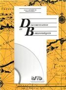 Cover of Volume 39, Number 3, July–September 1993, pp. 107-183, Documentation et bibliothèques