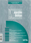 Cover of Volume 46, Number 4, October–December 2000, pp. 155-196, Documentation et bibliothèques