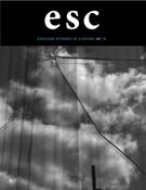 Cover for issue 'Special issue--Iranian Literature in Diaspora: Re-Writing History, or Writing a Nation in Exile, Echoes of Woman, Life, Freedom' of the journal 'English Studies in Canada'