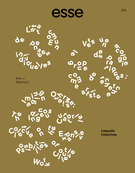 Cover of Collectifs, Number 104, Winter 2022, pp. 6-105, Esse arts + opinions