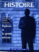 Cover of Duplessis et la « grande noirceur », Volume 5, Number 3, March 2000, pp. 3-35, Histoire Québec