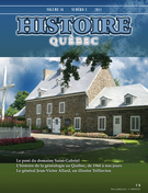 Cover of Volume 16, Number 3, 2011, pp. 4-45, Histoire Québec