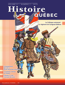 Cover of Le Colloque automnal : Le régiment de Carignan-Salières, Volume 21, Number 2, 2015, pp. 4-50, Histoire Québec