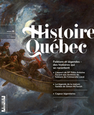 Cover for issue 'Folklore et légendes - des histoires qui se racontent' of the journal 'Histoire Québec'