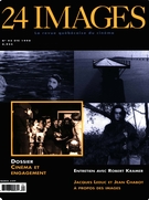 Cover of Cinéma et engagement, Number 92, Summer 1998, pp. 3-64, 24 images