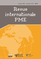 Cover of Volume 29, Number 3-4, 2016, pp. 7-345, Revue internationale P.M.E.