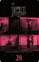 Cover of Number 28 (3), 1983, pp. 5-176, Jeu
