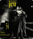 Cover of « Théâtre et homosexualité », Number 54, 1990, pp. 5-206, Jeu