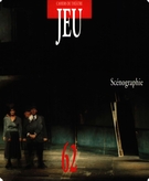 Cover of Scénographie, Number 62, 1992, pp. 5-200, Jeu