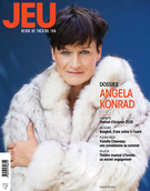 Cover for issue 'Angela Konrad' of the journal 'Jeu'