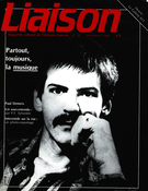 Cover of Partout, toujours, la musique, Number 38, Spring 1986, pp. 5-65, Liaison