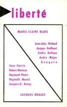 Cover of Volume 14, Number 3 (81), July 1972, pp. 1-134, Liberté