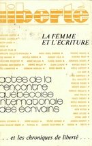 Cover of Volume 18, Number 4-5 (106-107), July–October 1976, pp. 3-394, Liberté