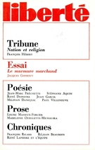 Cover of Volume 20, Number 3 (117), May–June 1978, pp. 3-107, Liberté