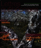 Cover of Number 65, Spring 1992, pp. 5-56, Lettres québécoises