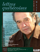 Cover of Number 141, Spring 2011, pp. 3-72, Lettres québécoises