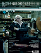 Cover of Number 160, Winter 2015, pp. 3-76, Lettres québécoises