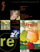 Cover of Volume 35, Number 1, Spring–Summer 2012, pp. 4-98, Lurelu