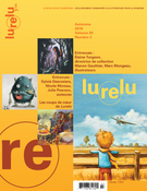 Cover of Volume 39, Number 2, Fall 2016, pp. 5-106, Lurelu