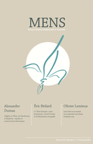 Cover of Volume 16, Number 2, Spring 2016, pp. 5-135, Mens