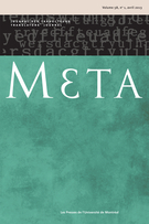 Cover of Volume 58, Number 1, April 2013, pp. 1-259, Meta