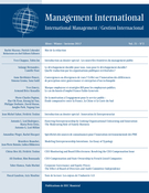 Cover of Les nouvelles frontières du management public, Volume 21, Number 2, Winter 2017, pp. 9-169, Management international / International Management / Gestiòn Internacional