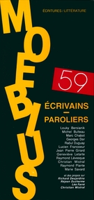 Cover of Écrivains - Paroliers, Number 59, Winter 1994, pp. 5-153, Moebius