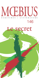 Cover of Le secret, Number 146, September 2015, pp. 7-174, Moebius