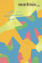Cover for issue 'je ne désoleillerai pas' of the journal 'Moebius'