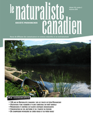 Cover of Volume 142, Number 3, Fall 2018, pp. 3-102, Le Naturaliste canadien