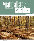 Cover for issue 'Volume 149, Number 2, Fall 2025' of the journal 'Le Naturaliste canadien'