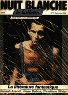 Cover of Number 7, Fall 1982, pp. 2-64, Nuit blanche